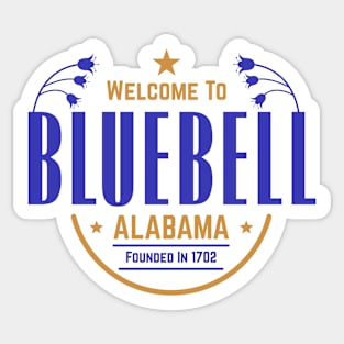 Bluebell Alabama Sticker